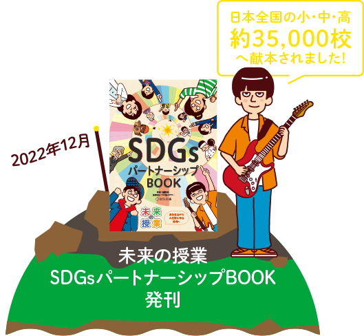 2022年12月 未来の授業 SDGsパートナーシップBOOK発刊